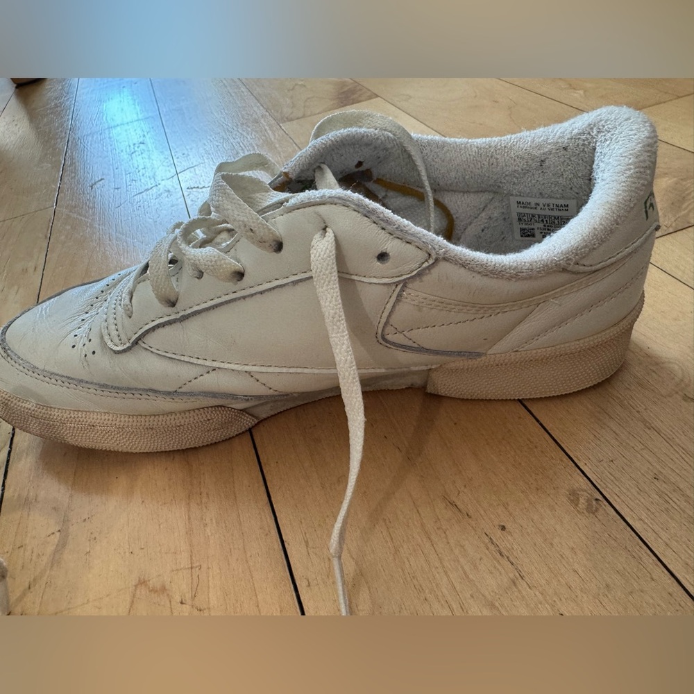 Reebok Men's Club C 85 Vintage Chalk/Paperwhite/Glen Green - Picture 3 of 3